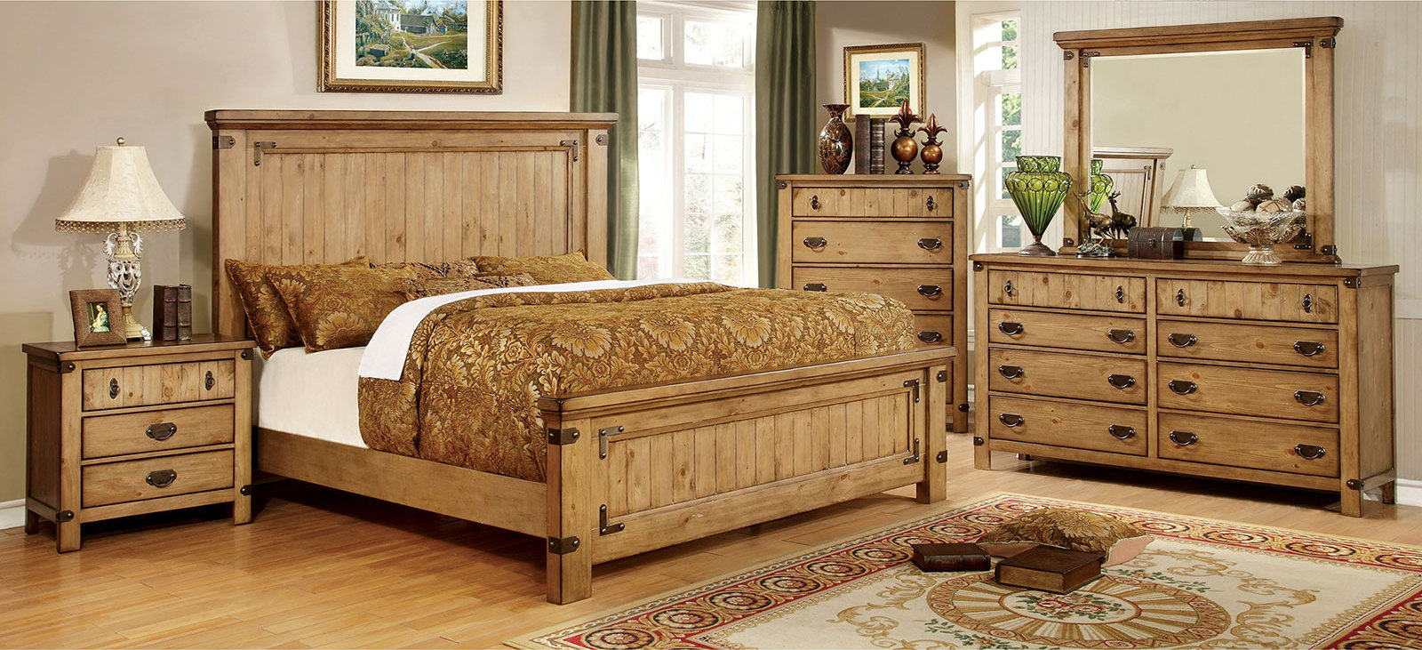 Pioneer Weathered Elm Nightstand - Image 4