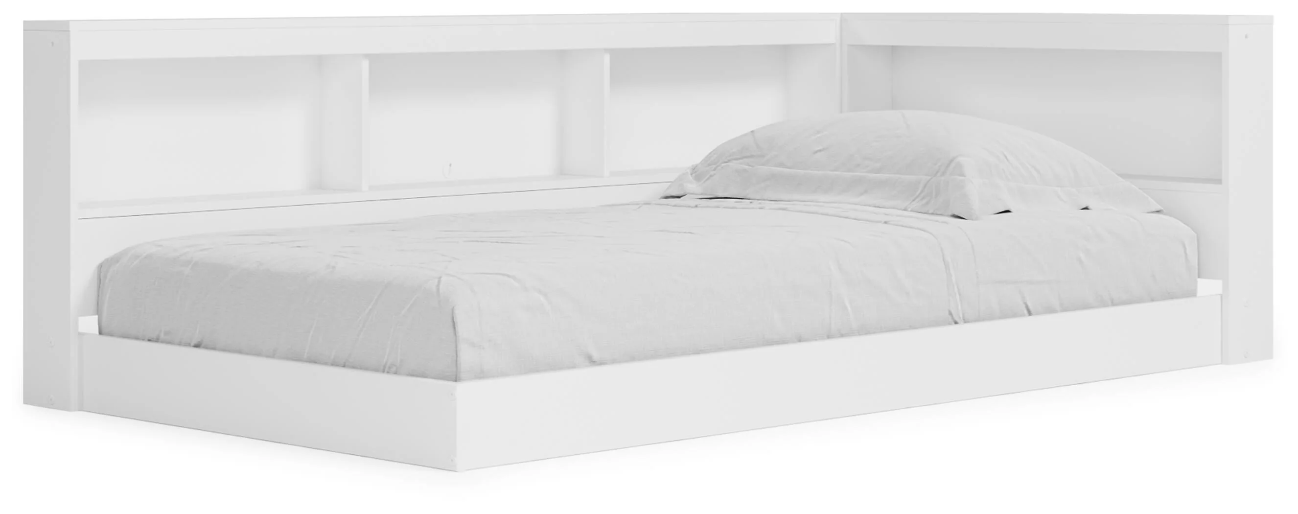 Piperton Bookcase Storage Bed - Image 2