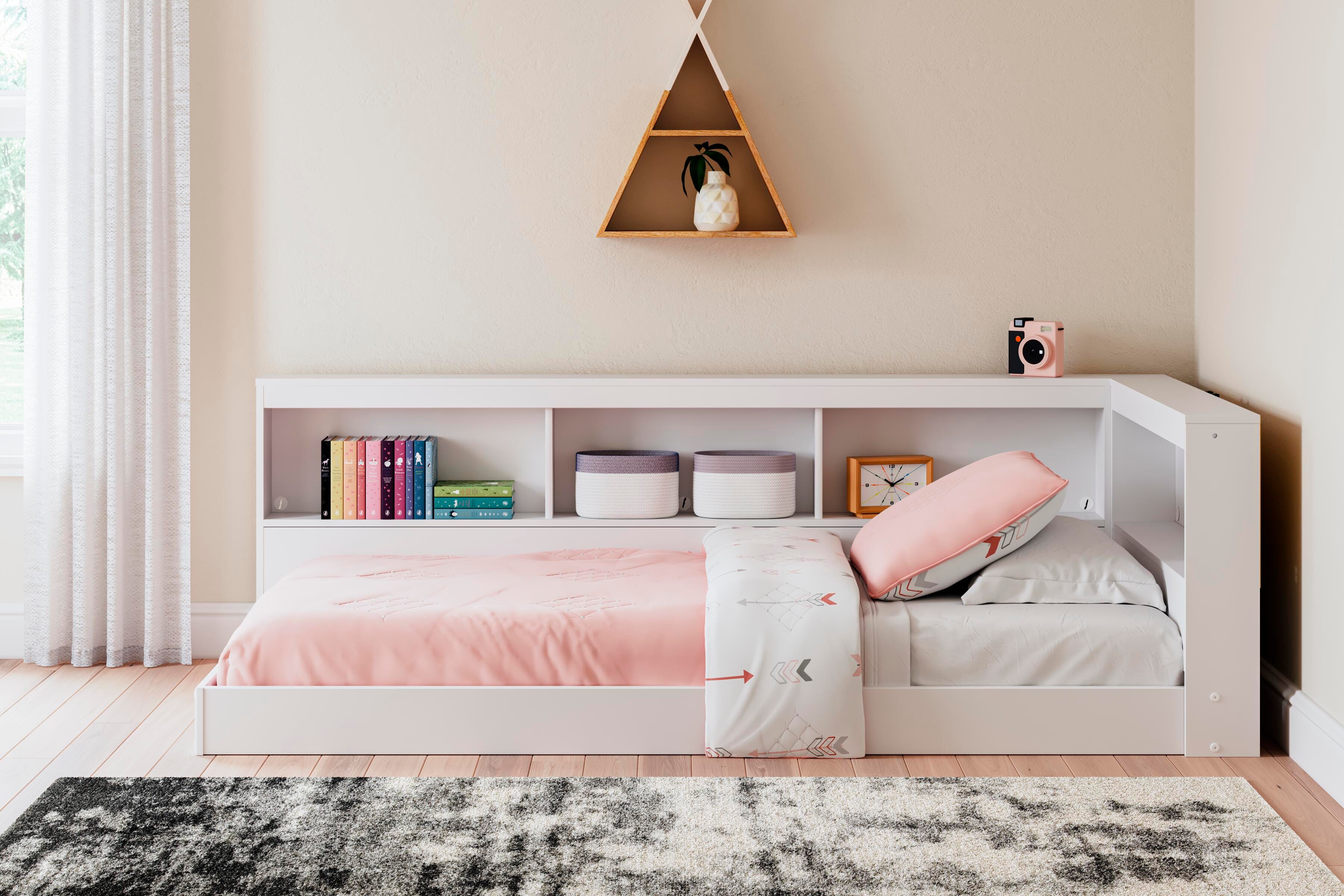 Piperton Bookcase Storage Bed - Image 4
