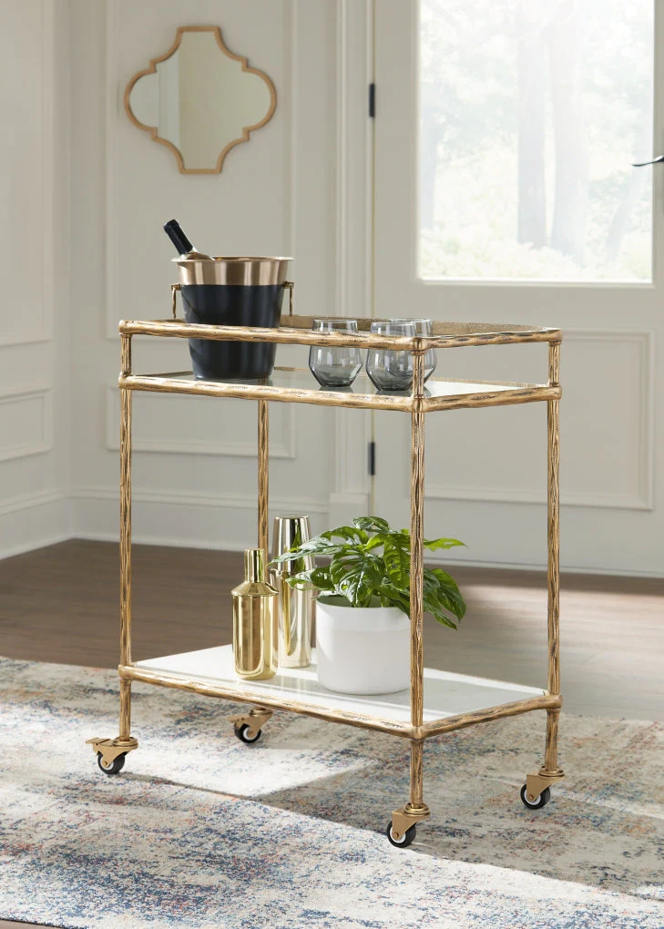 Plattfield Bar Cart - Image 2