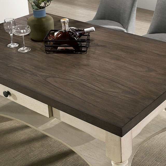 Plymouth Ivory/Dark Gray Counter Height Table - Image 5