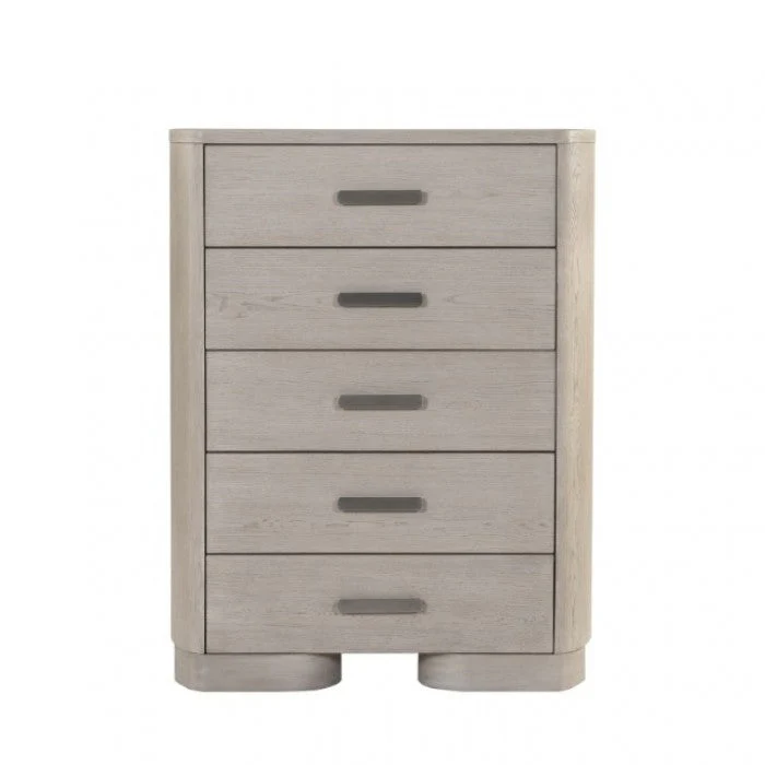 Pocatello White Oak Queen 5 Piece Bedroom Set w/Chest - Image 4