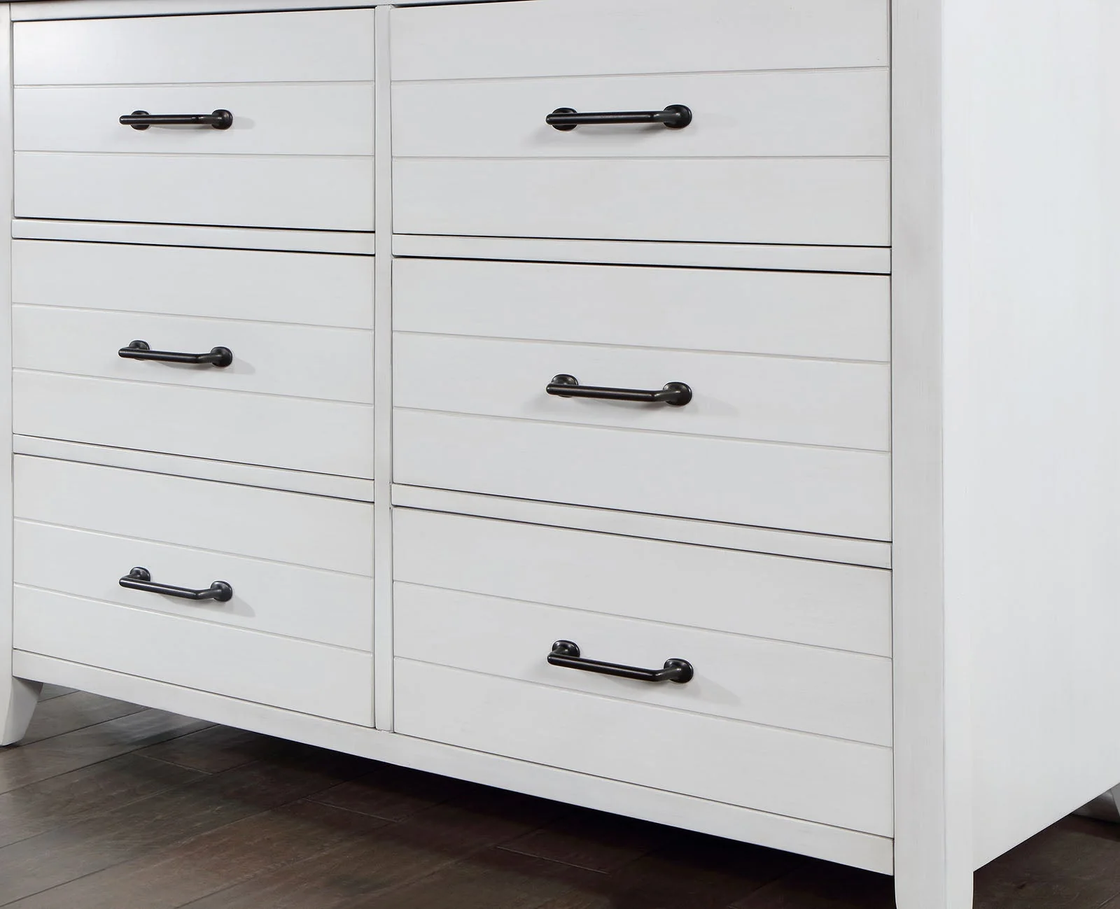 Priam White/Gray 4 Pc. Twin Bedroom Set - Image 6