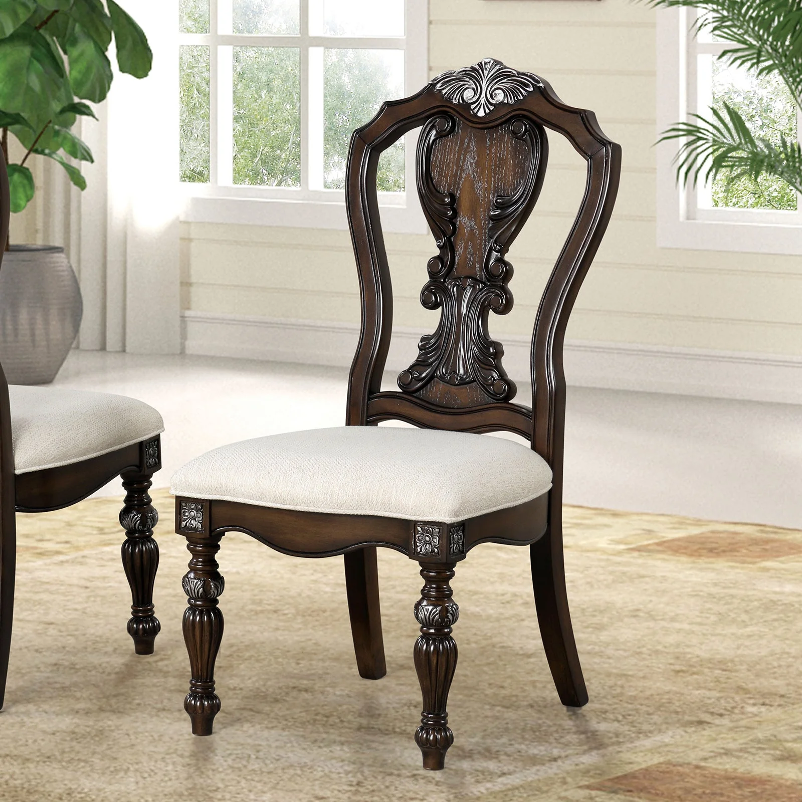 Promenade Dark Brown 7 Piece Dining Set - Image 7