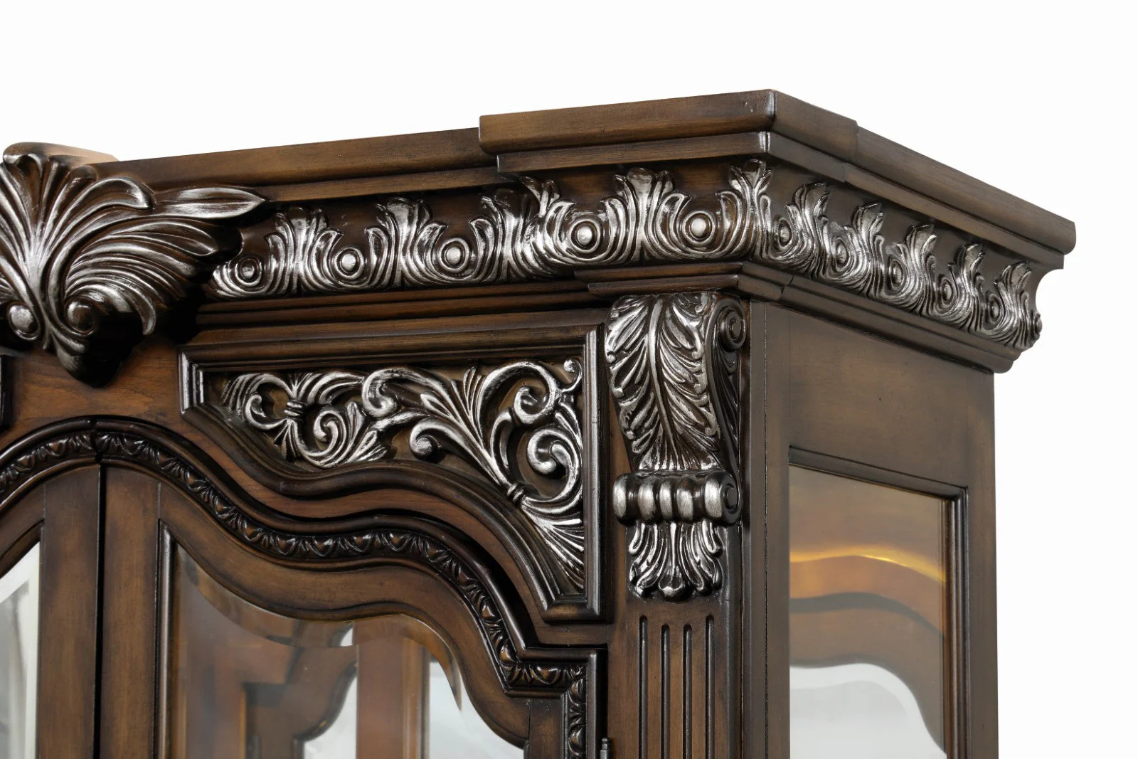 Promenade Dark Brown Curio - Image 5