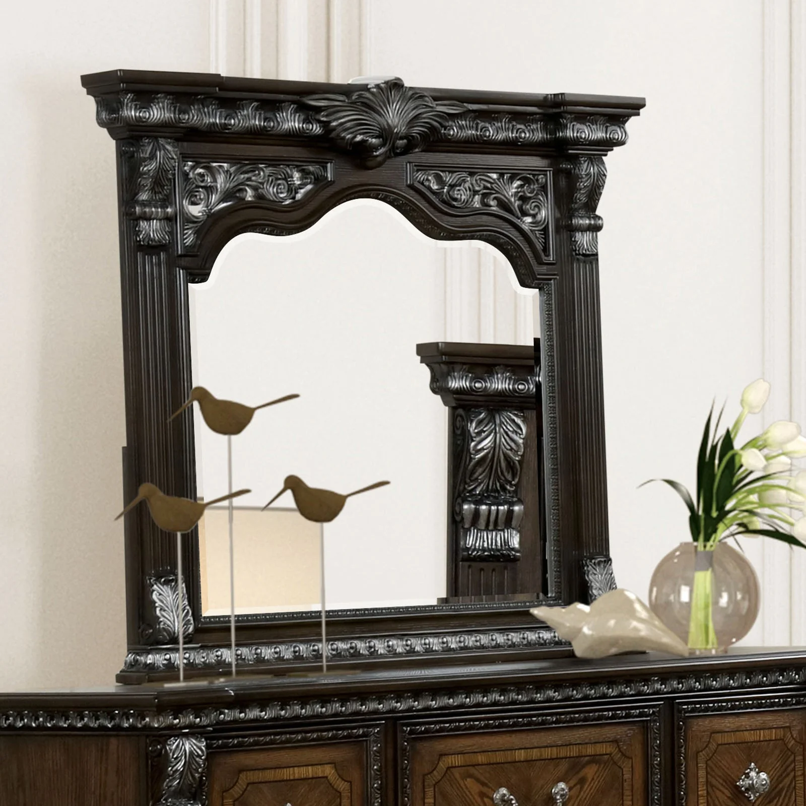 Promenade Espresso Queen 5 Piece Bedroom Set w/Chest - Image 5