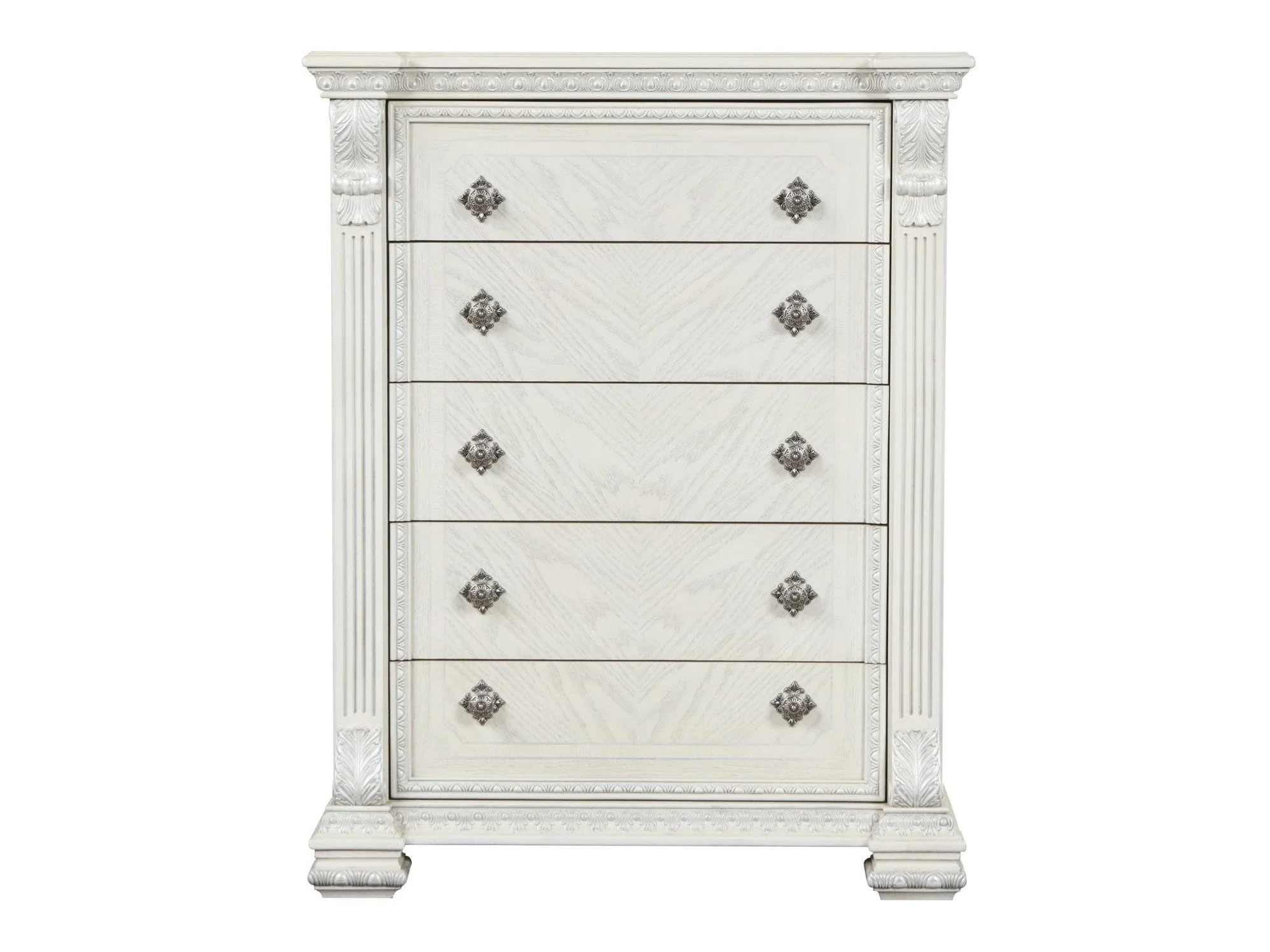 Promenade Wire Brushed White Chest