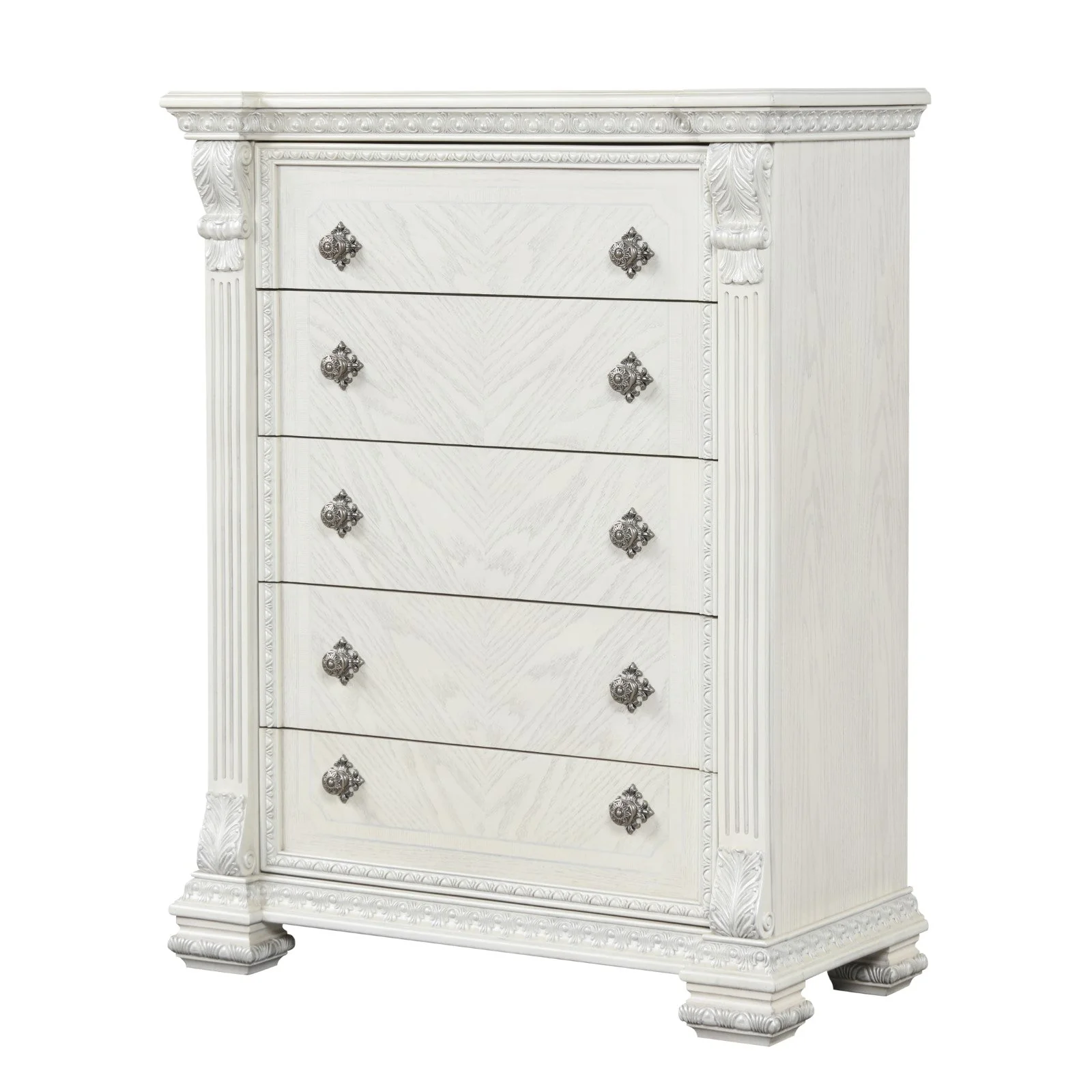 Promenade Wire Brushed White Chest - Image 3