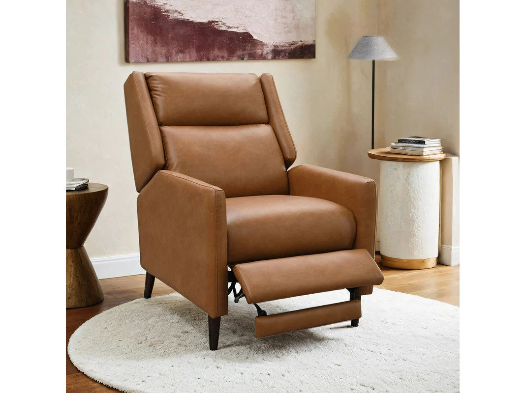 Psyche Brown Pushback Recliner