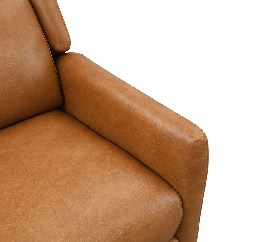 Psyche Brown Pushback Recliner - Image 6