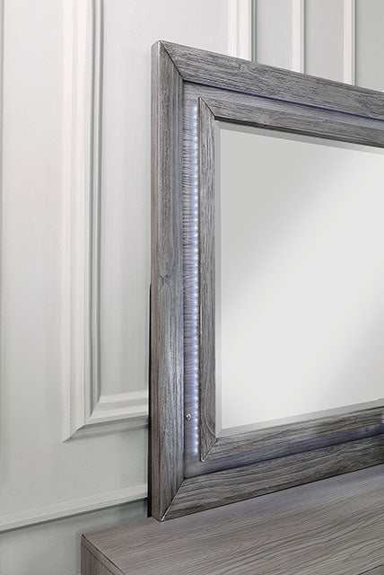 Raiden Gray Mirror w/ LED - Image 3