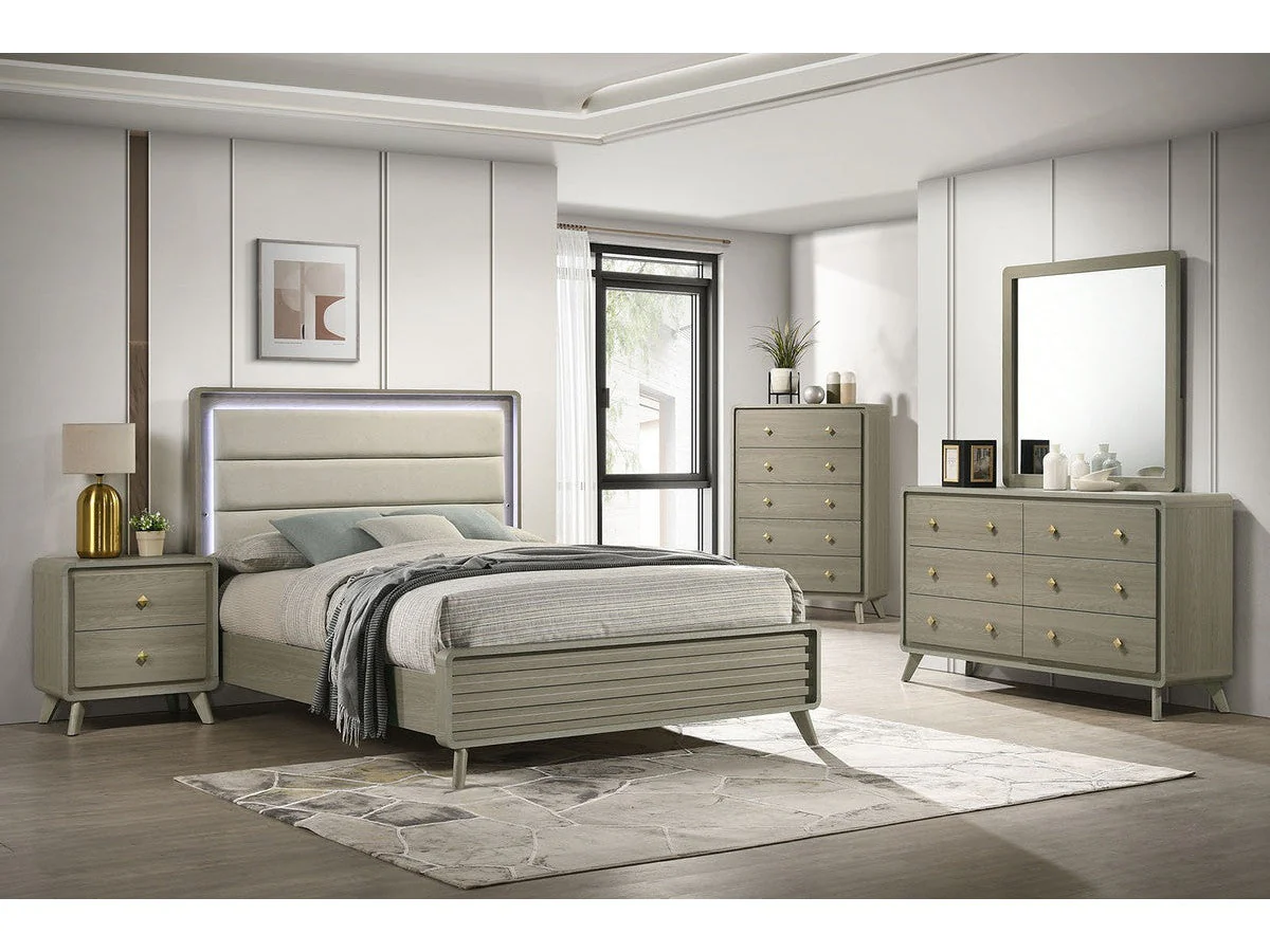 Rainier Gray Queen Bed