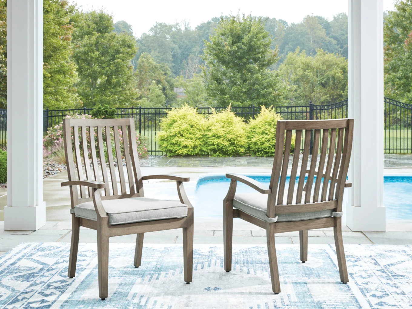 Rainier Ranch Arm Chair With Cushion - Image 2