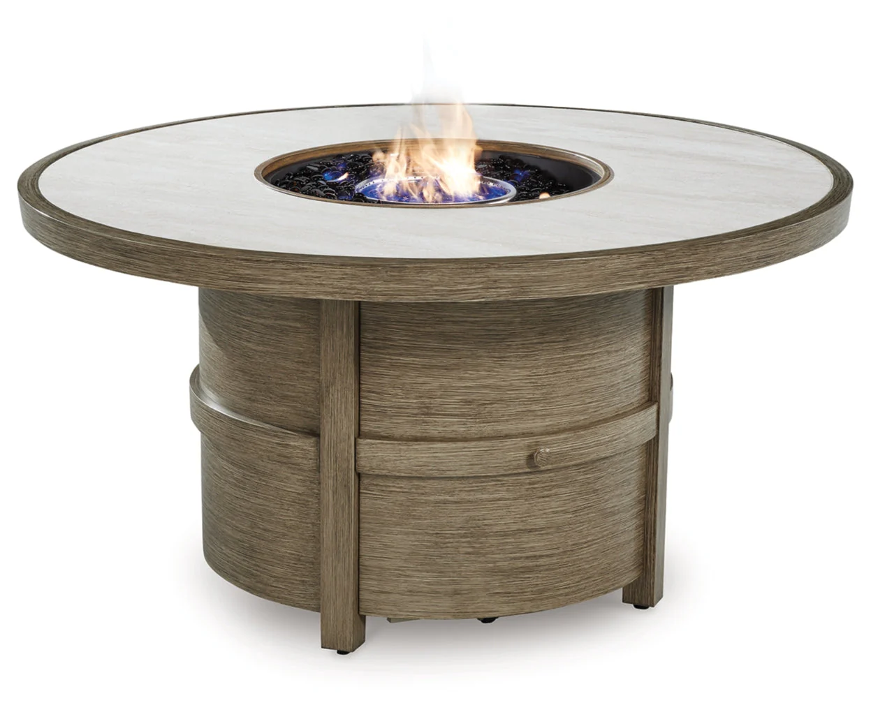 Rainier Ranch Round Fire Pit Table - Image 3