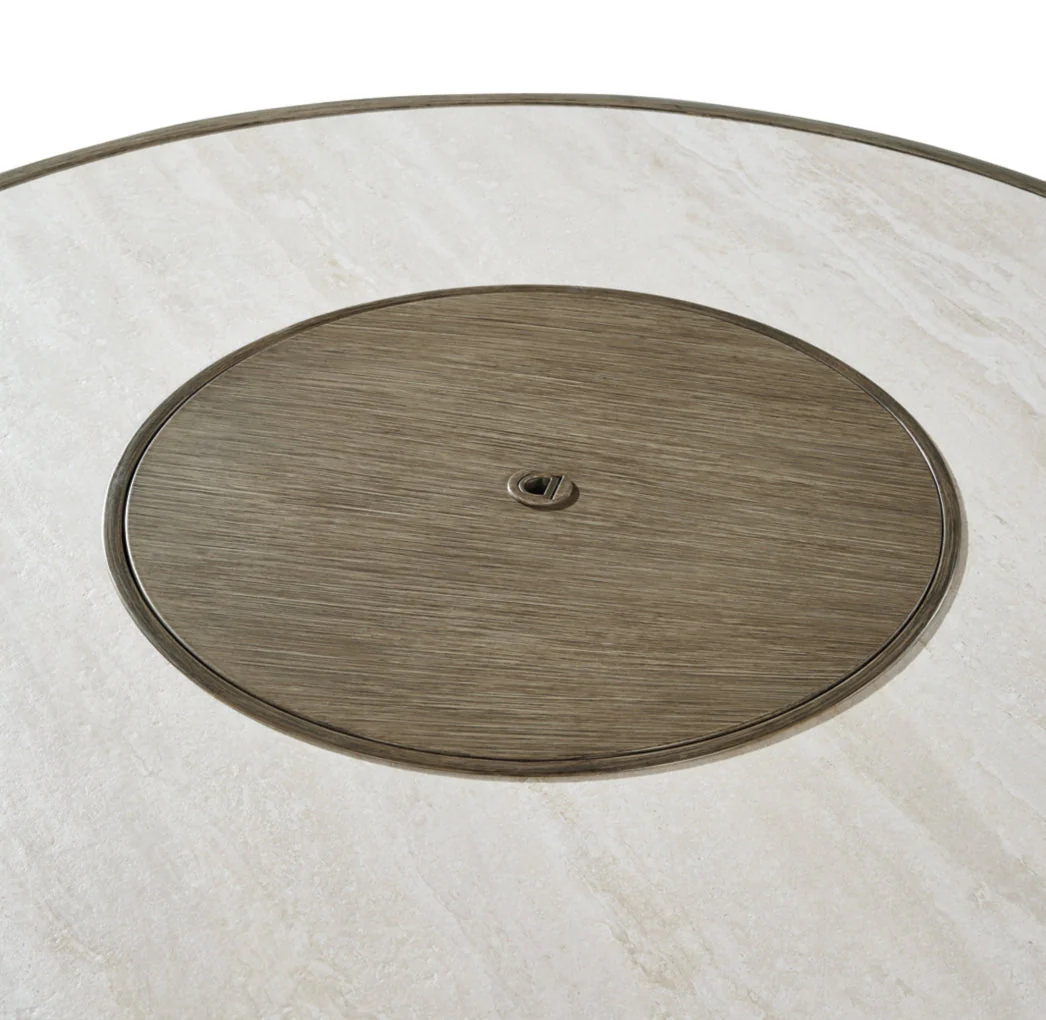 Rainier Ranch Round Fire Pit Table - Image 7