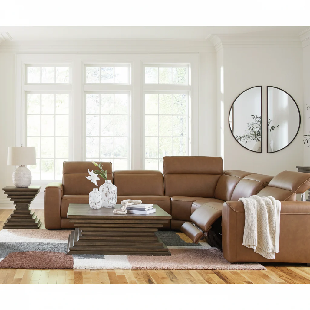 Rally-Up 5-Piece Power Reclining Sectional with Console - Image 2