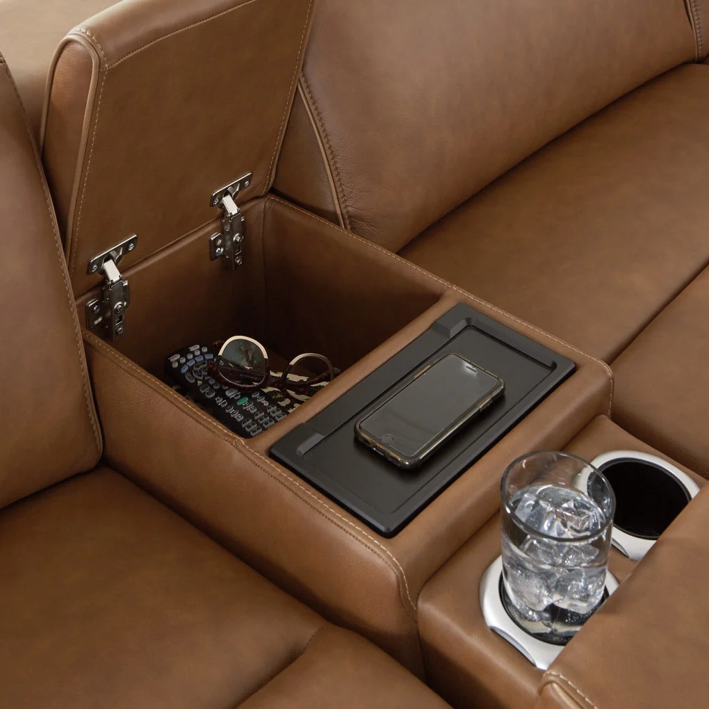 Rally-Up 6-Piece Power Reclining Sectional with Console - Image 5