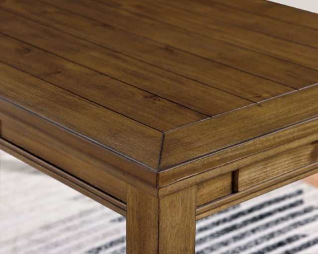 Rapidview Walnut/Light Gray Dining Table - Image 5