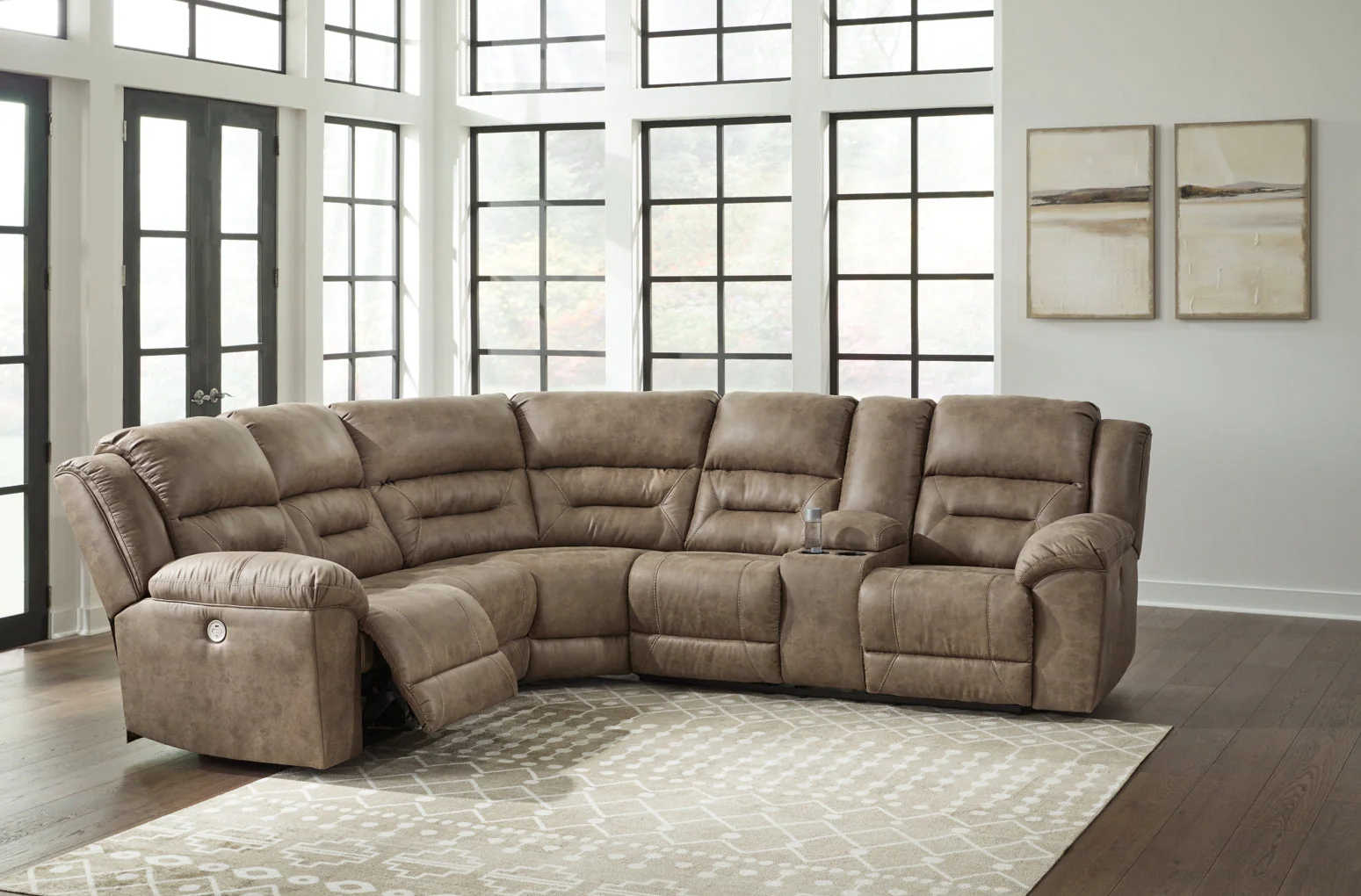 Ravenel 3-Piece Power Reclining Sectional - Image 3