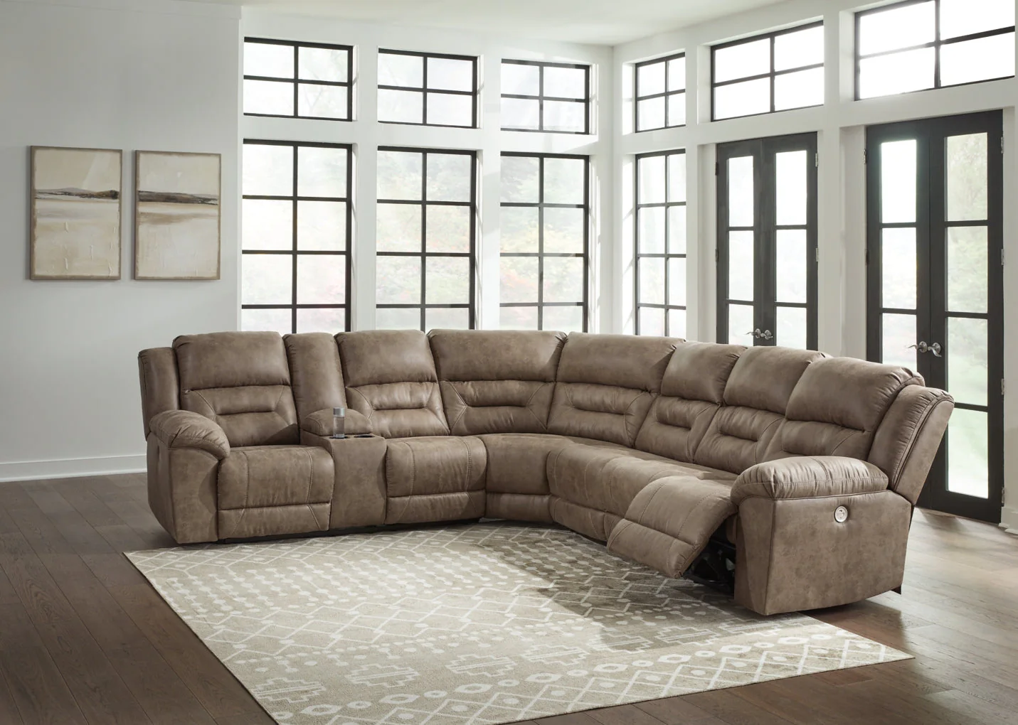 Ravenel 4-Piece Power Reclining Sectional - Image 4