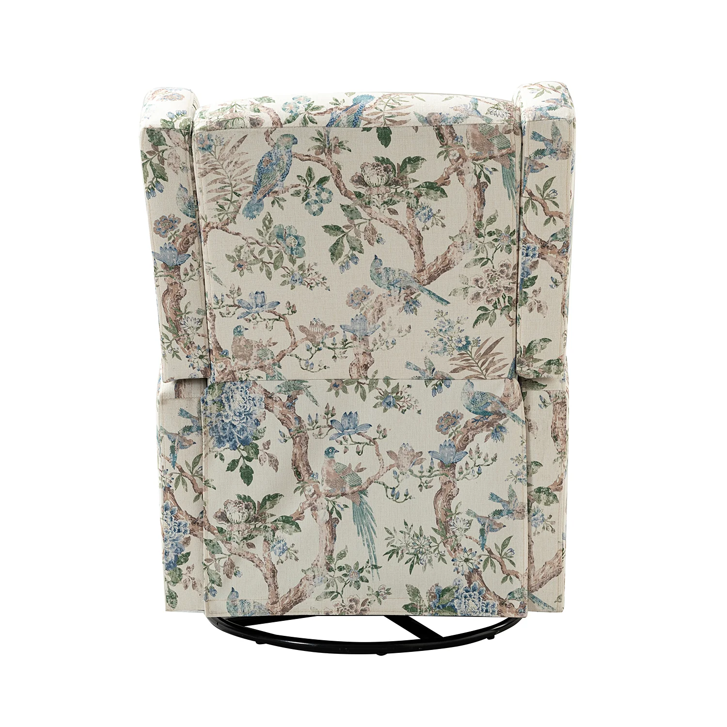 George Manual Swivel Glider Recliner in Floral - Image 5