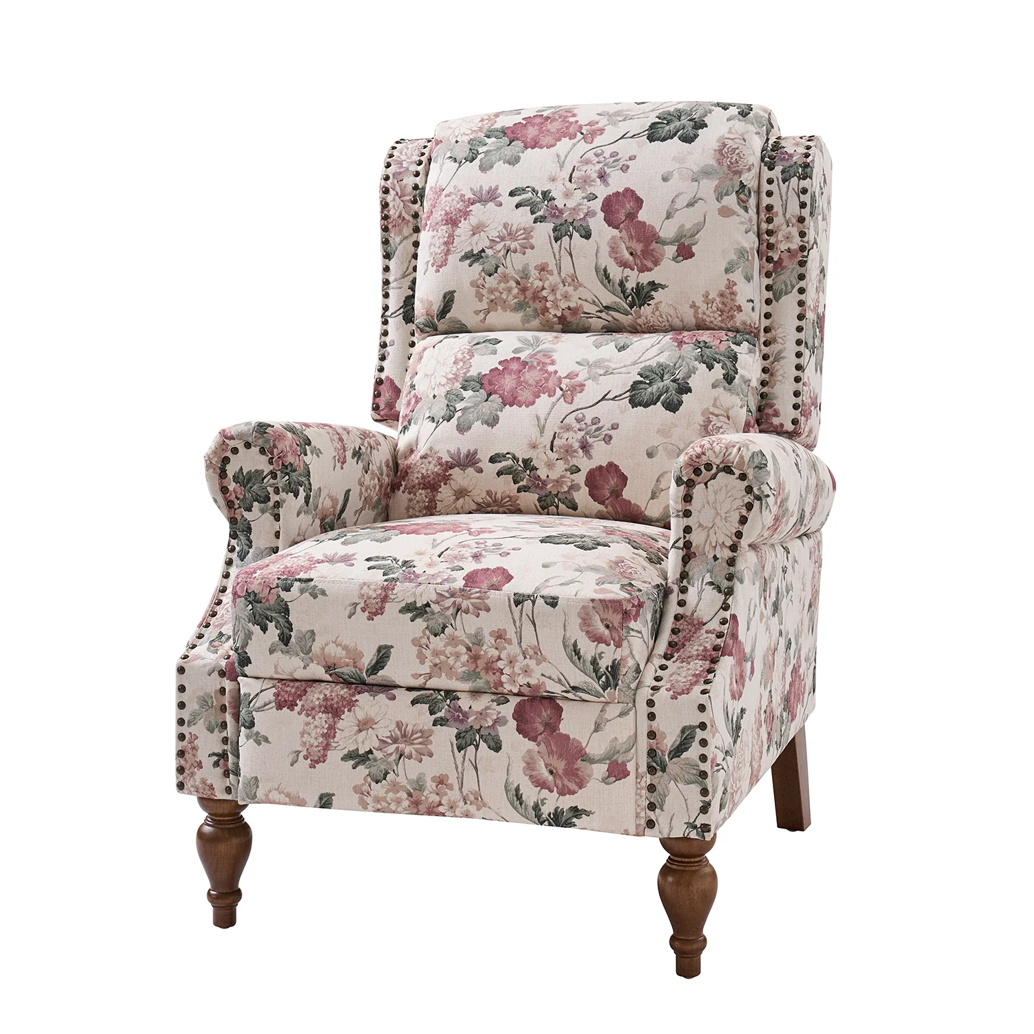 Rosalie Manual Recliner in Floral - Image 2
