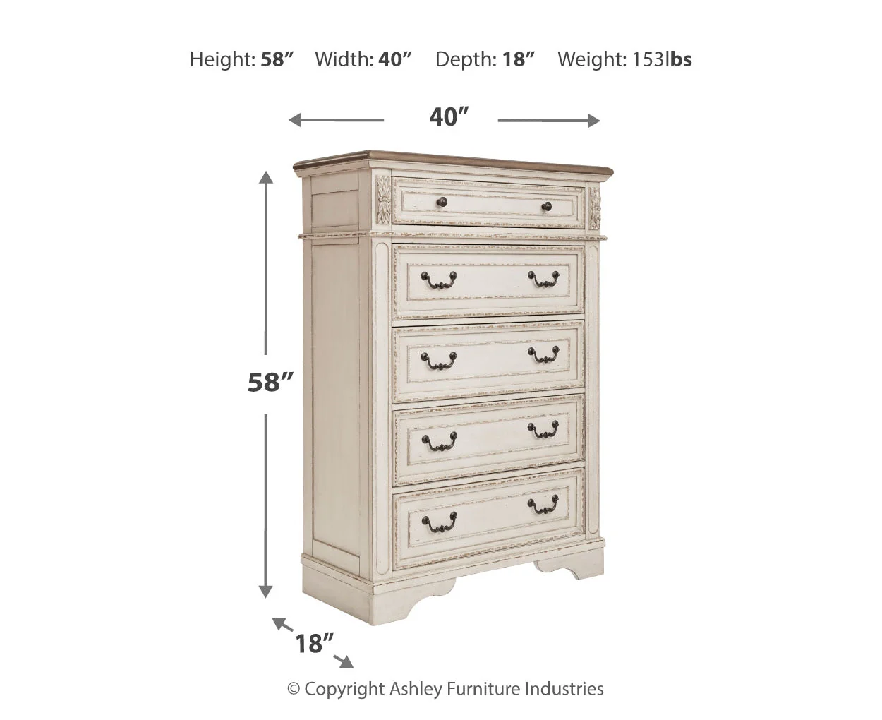 Realyn Dresser & Chest - Image 16