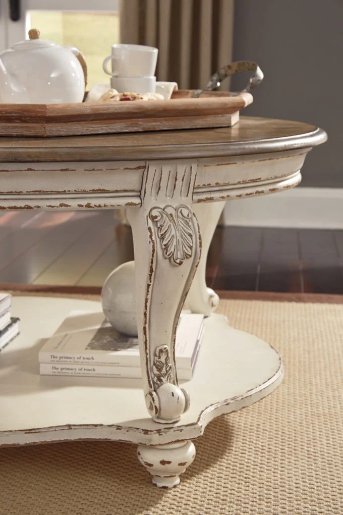 Realyn Oval Cocktail Table - Image 6