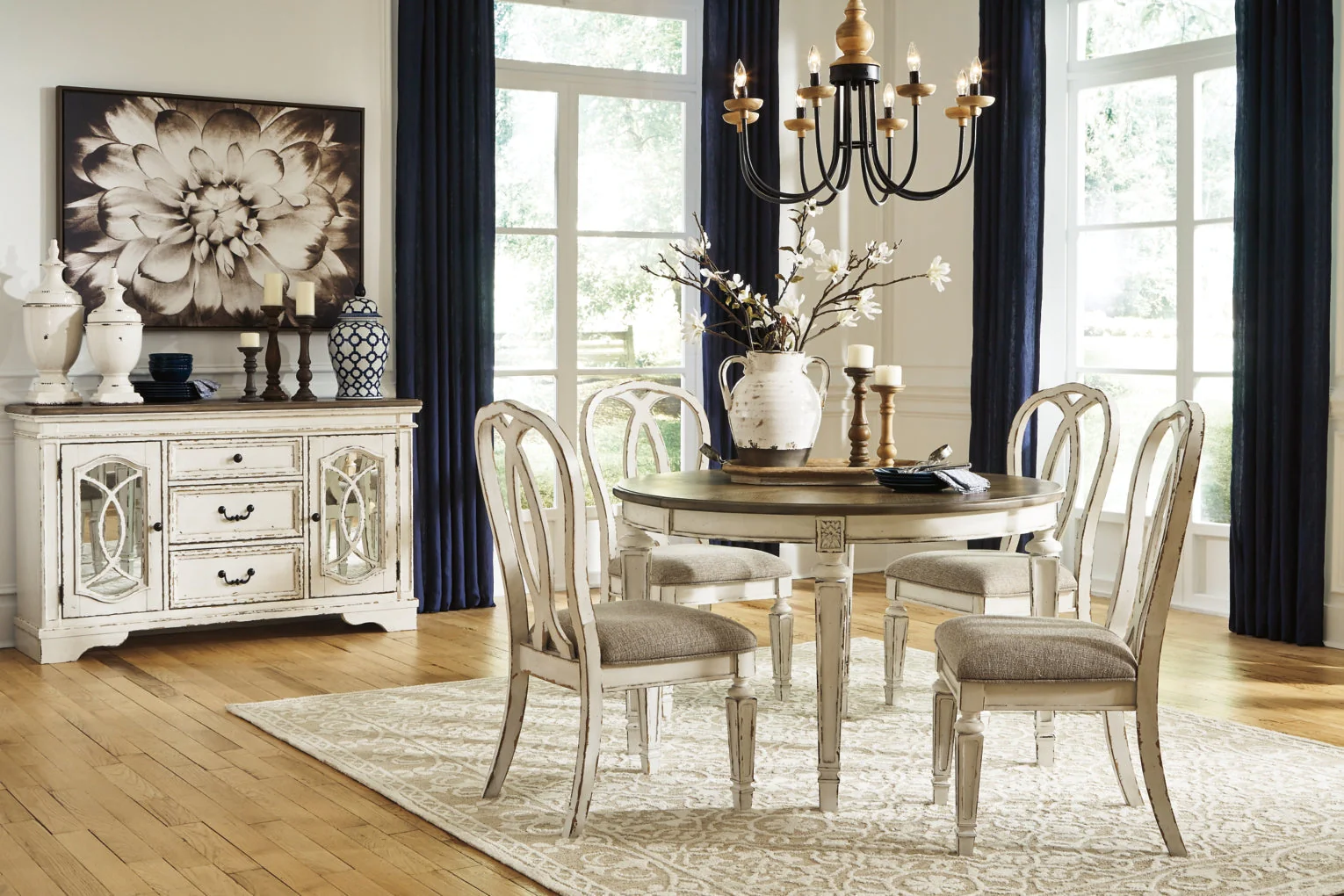 Realyn Oval Dining Room Extension Table - Image 2