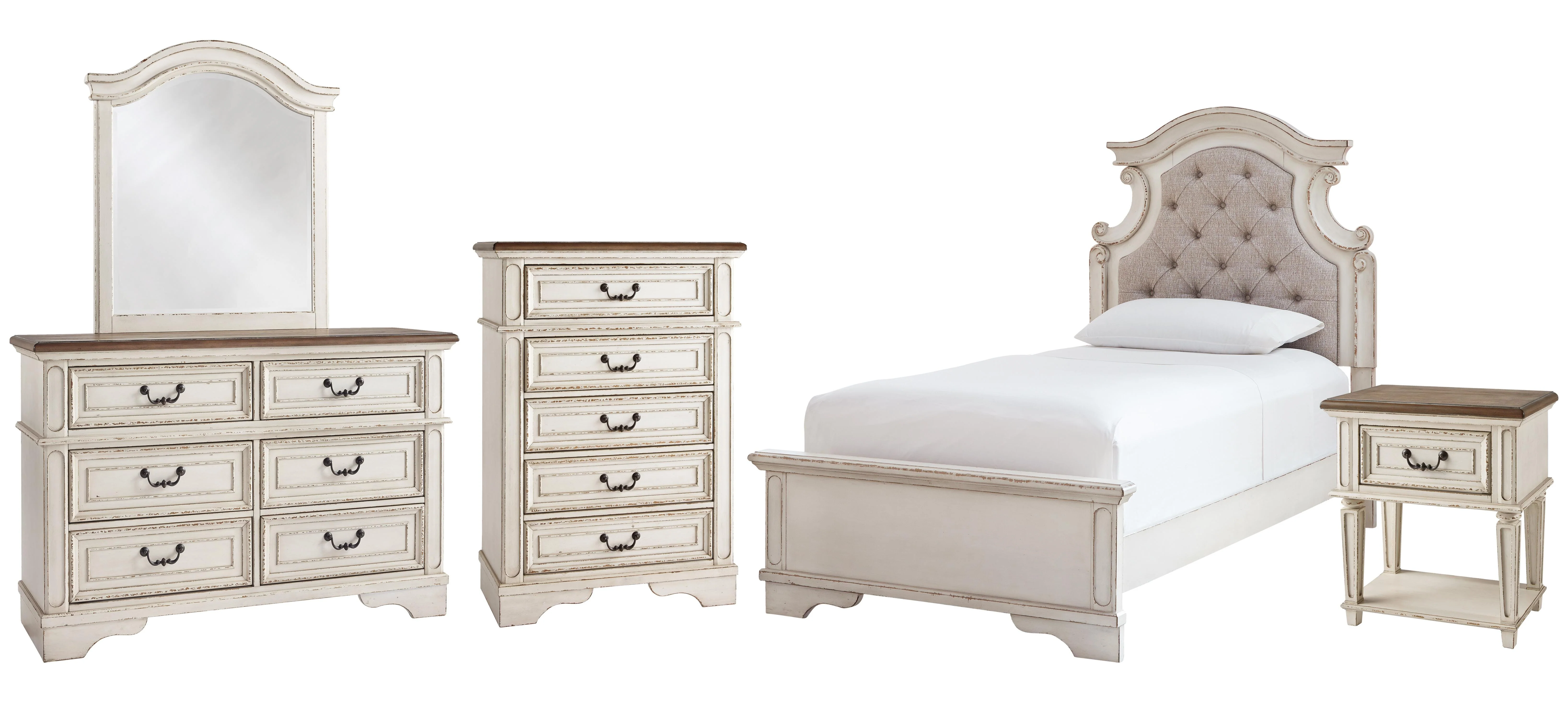 Realyn Panel Bed Bedroom Set - Image 6