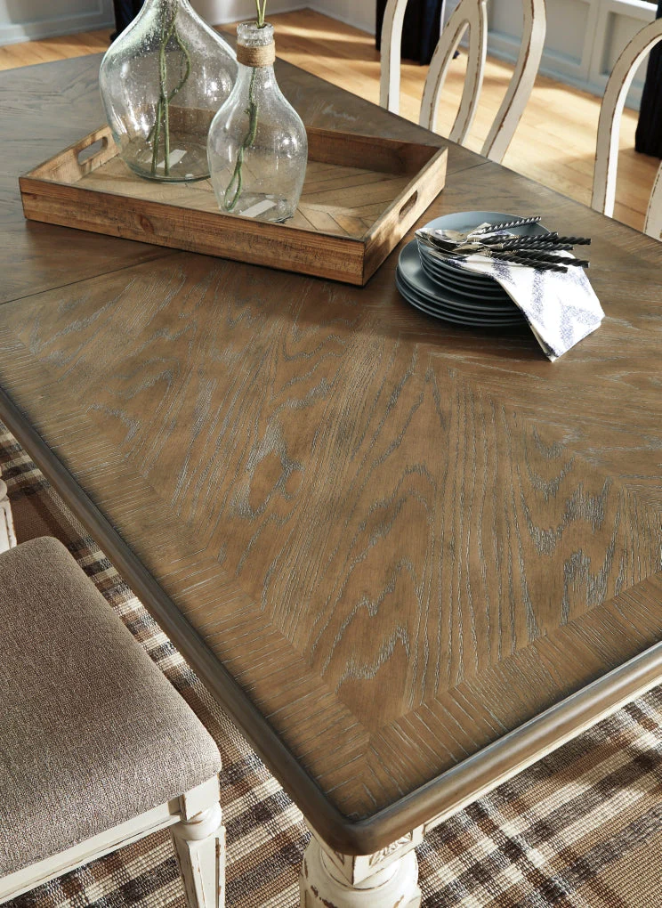 Realyn RECT Dining Room Extension Table - Image 5