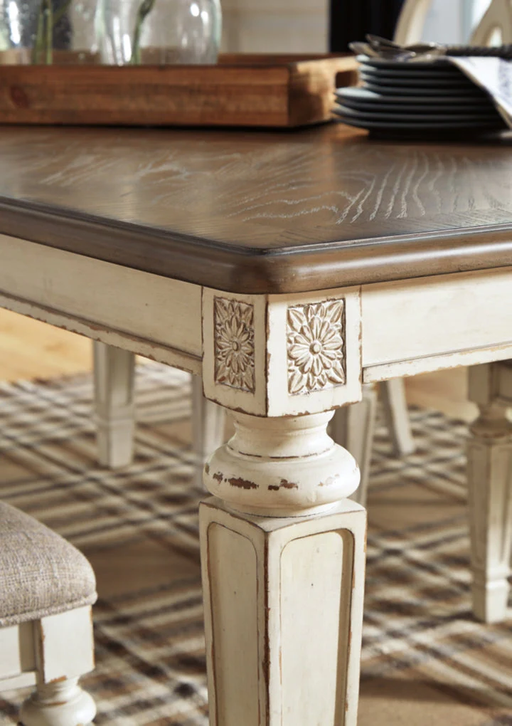 Realyn RECT Dining Room Extension Table - Image 7