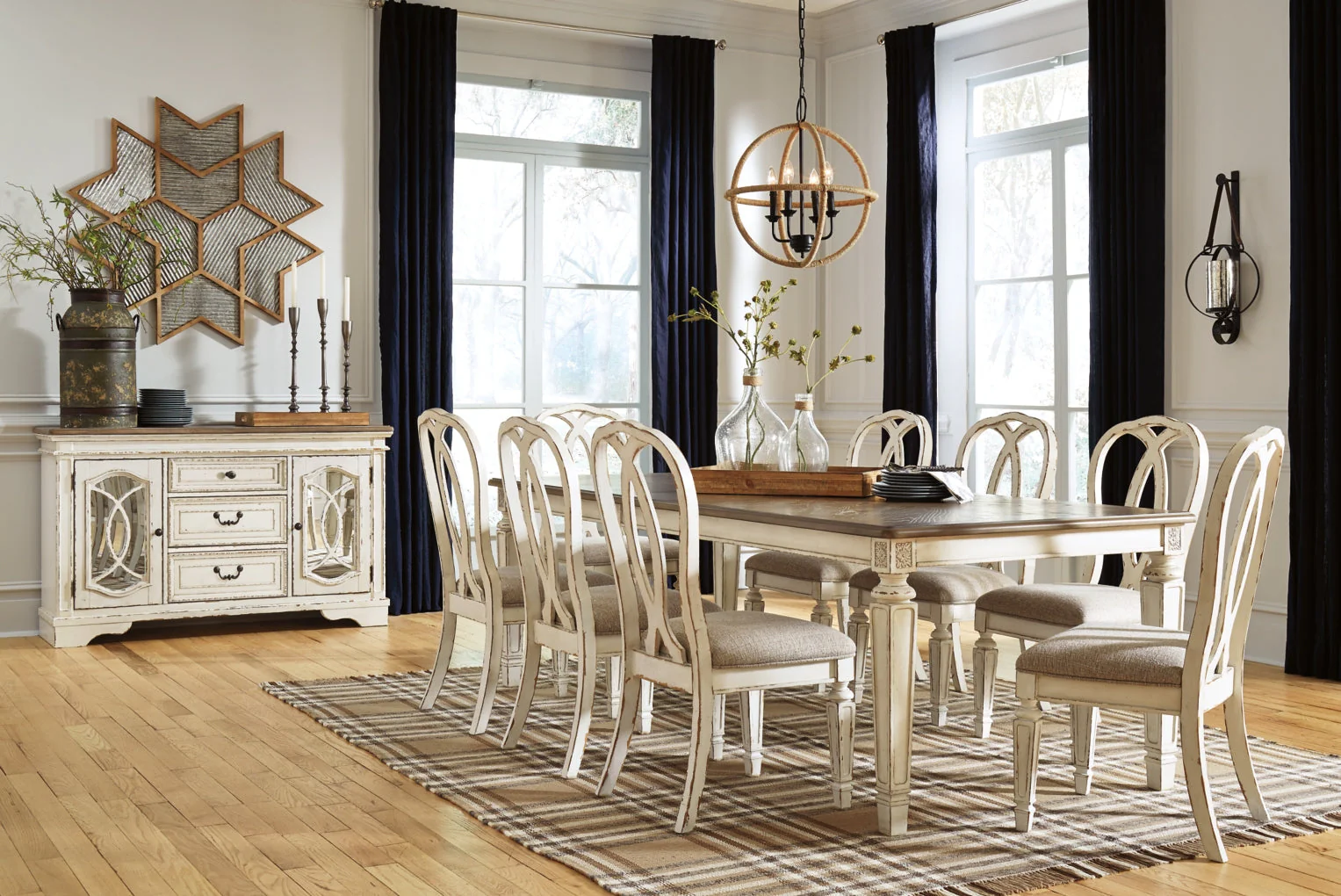 Realyn RECT Dining Room Extension Table - Image 8