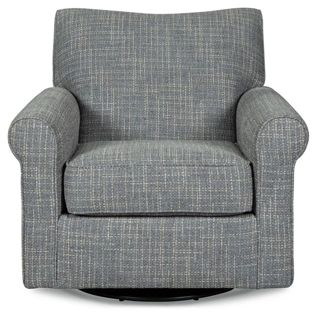 Renley Swivel Glider Accent Chair - Image 3