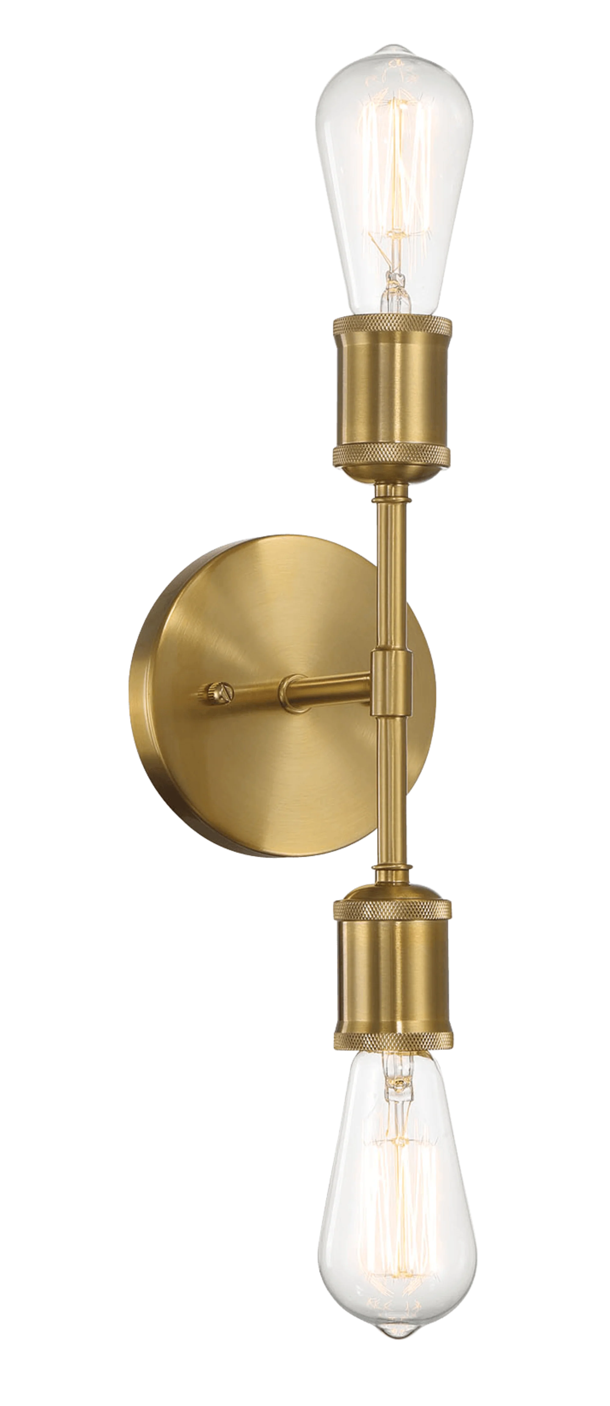 Reverie Double Lights Bathroom Wall Sconce over Mirror Bedroom Hallway Entryway 5"W × 10.75"H × 5"E - Image 2