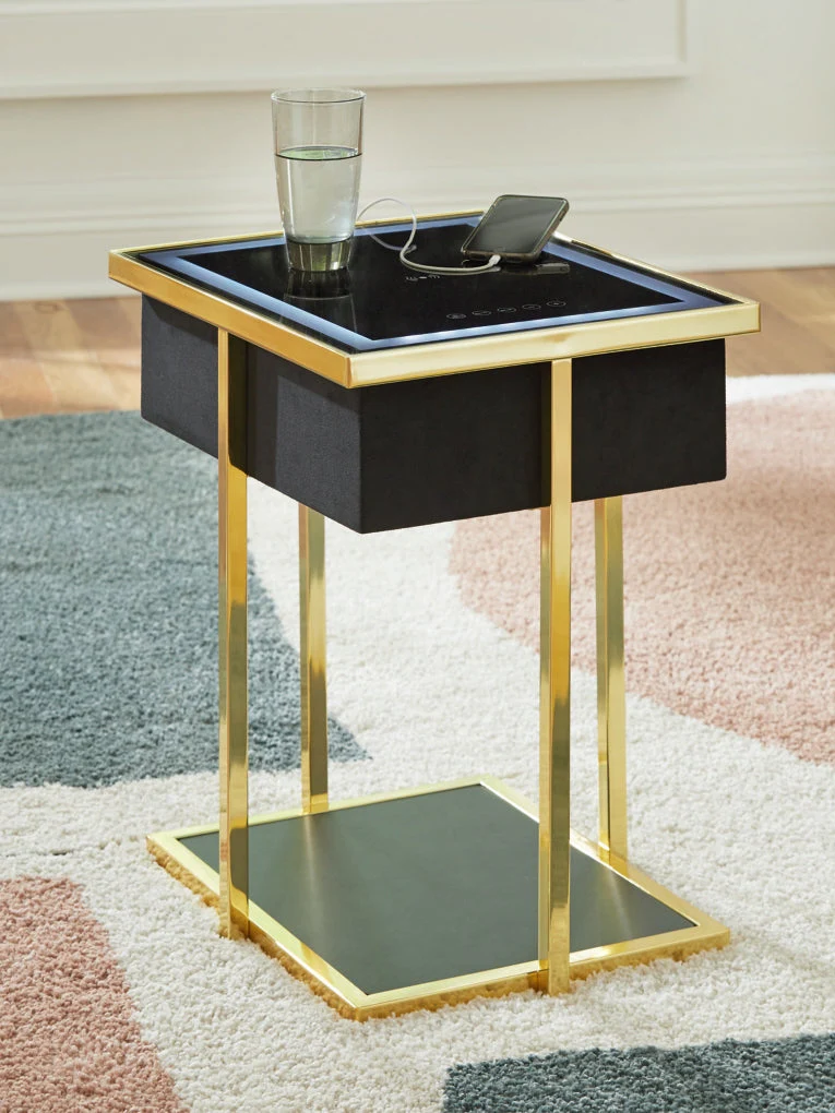 Rexwell Accent Table with Speaker - Image 6