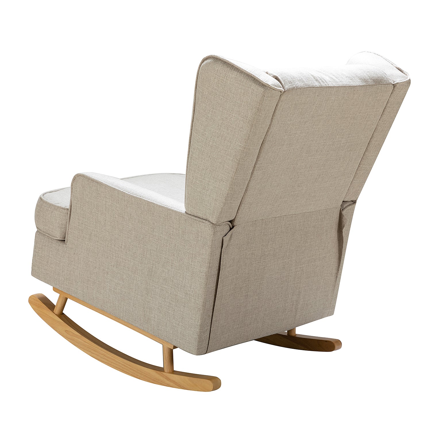 Adrian Rocking Chair in Linen - Image 3