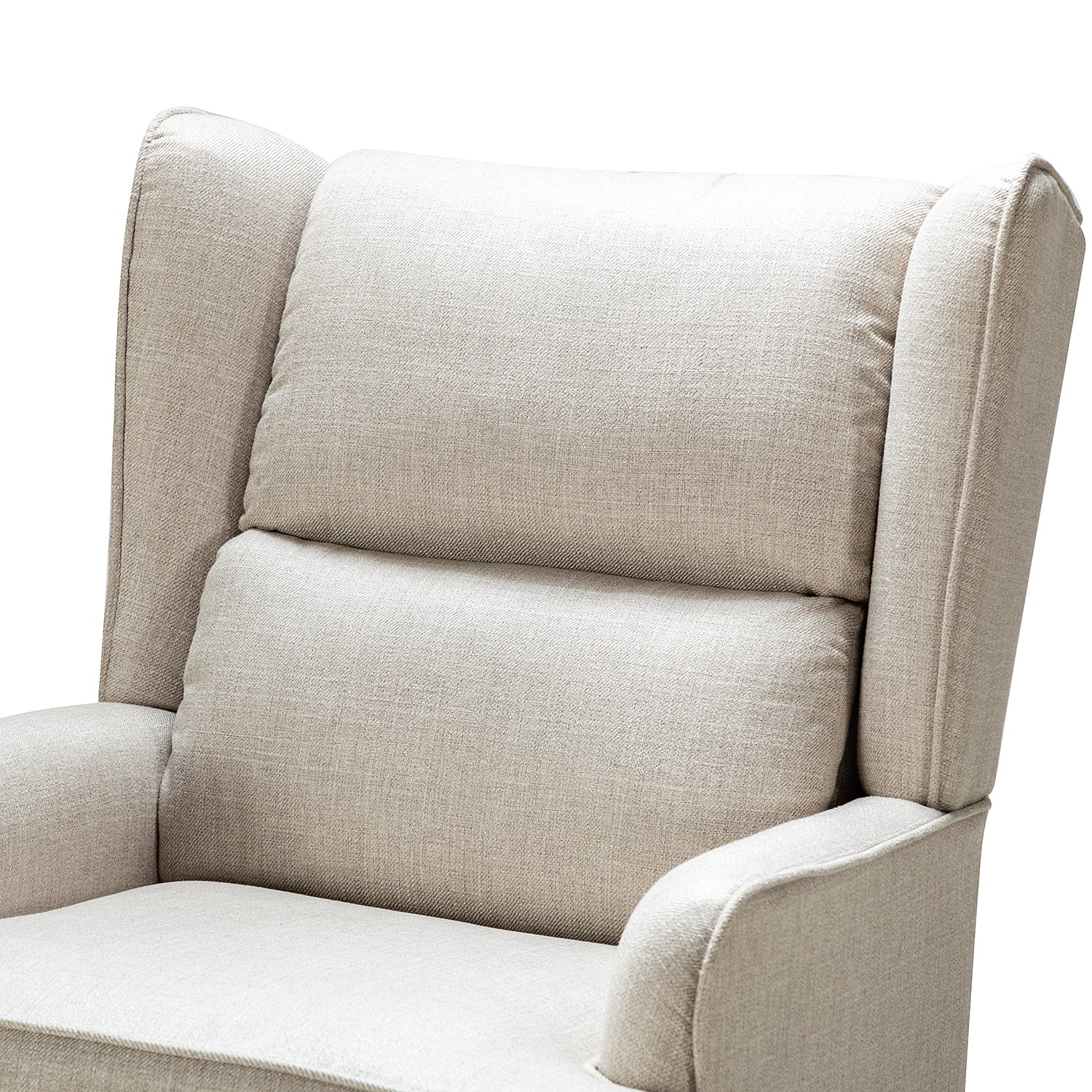 Adrian Rocking Chair in Linen - Image 6