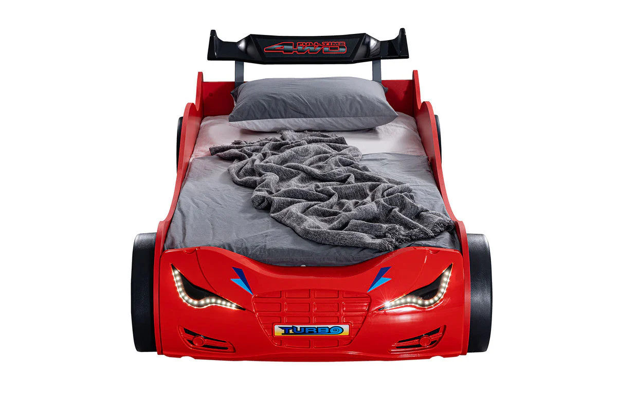 Roadstar Red Car Bed - Image 5