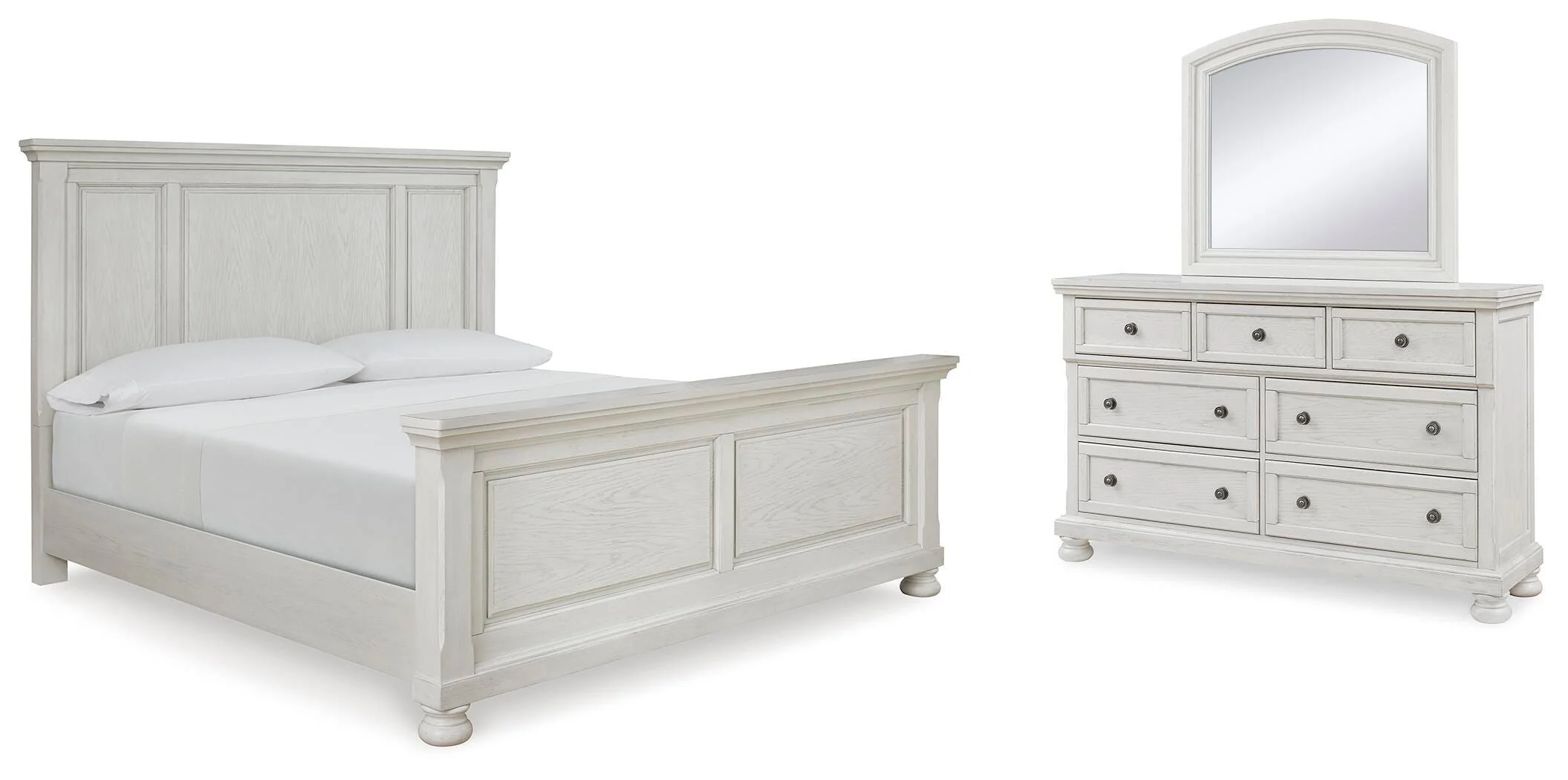 Robbinsdale Panel Bed Bedroom Set