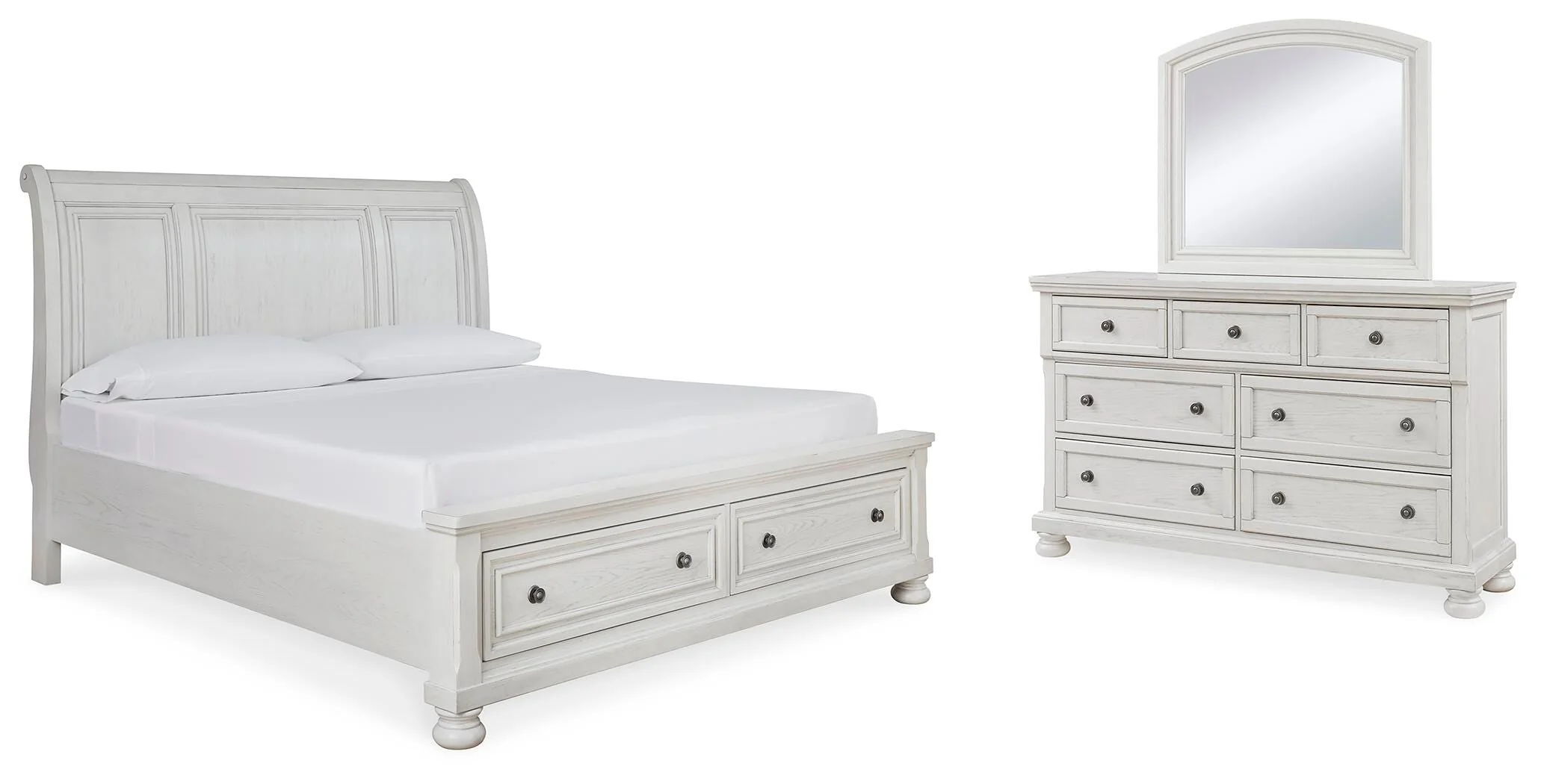 Robbinsdale Sleigh Bed Bedroom Set - Image 5
