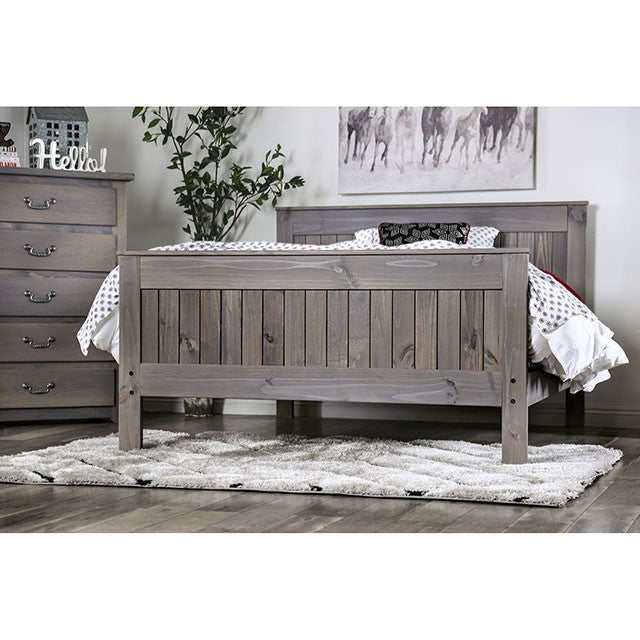 Rockwall Weathered Gray Queen Bed - Image 4