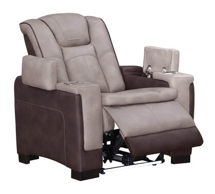 Rodaio 3-piece Power Reclining Living Room Set - Image 4