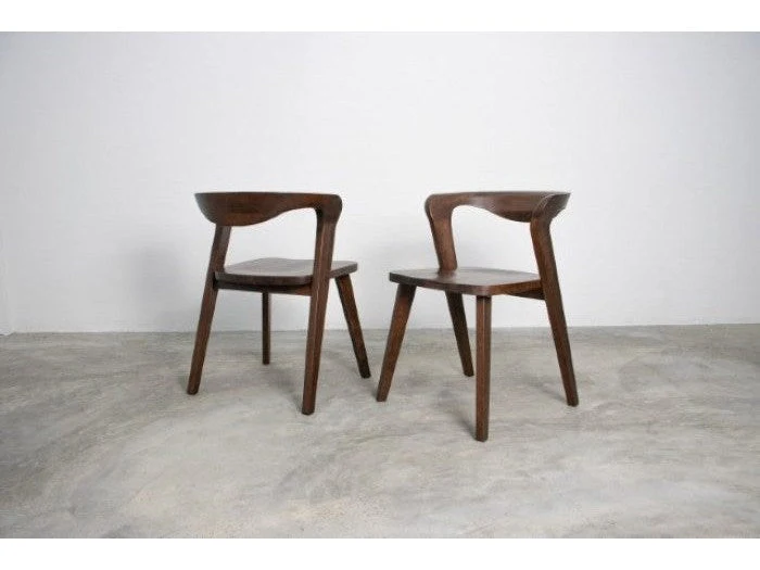 Romont Walnut Side Chair (Set of 2)