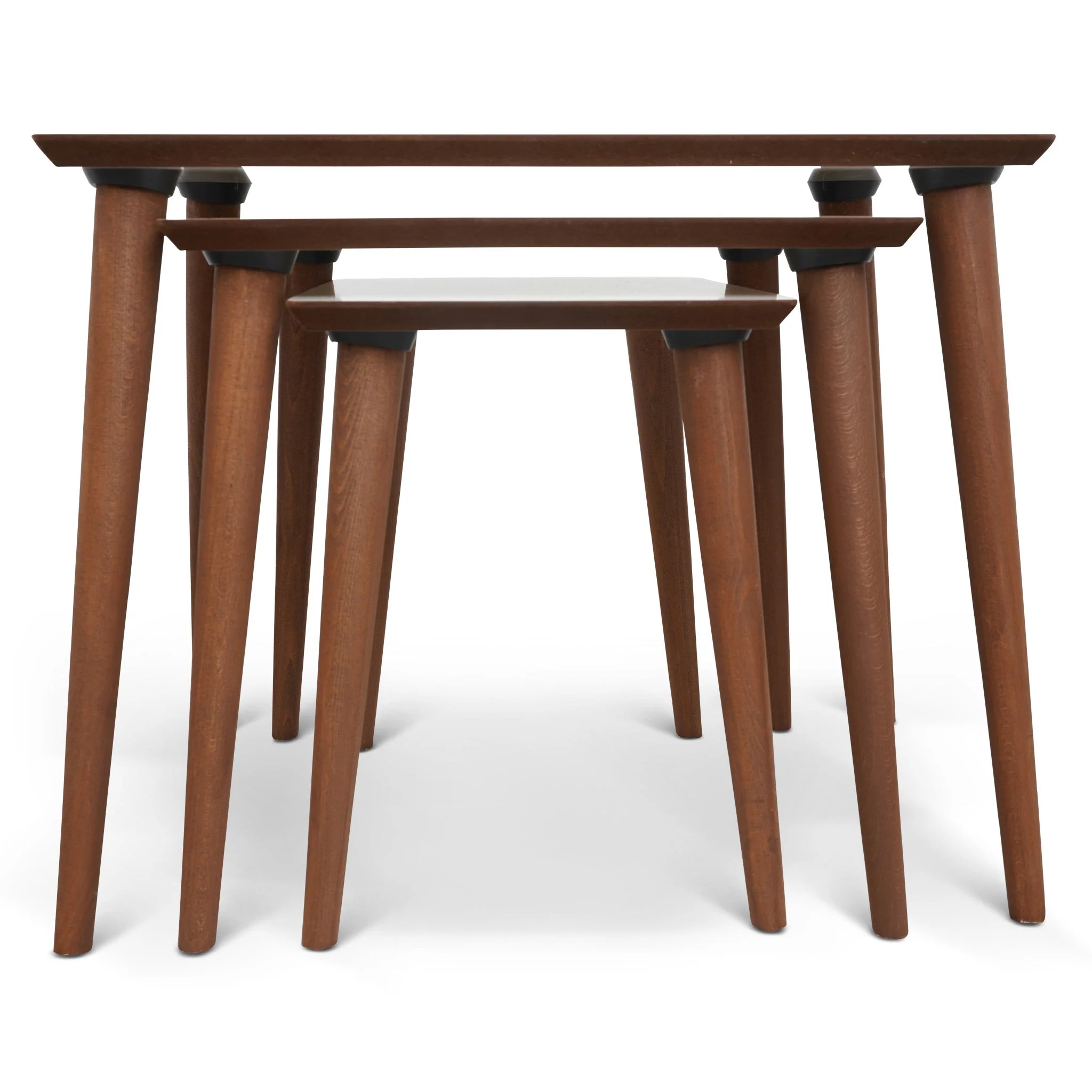 Ronald MDF Nesting Accent Tables In Cream (Set Of 3) - Image 3