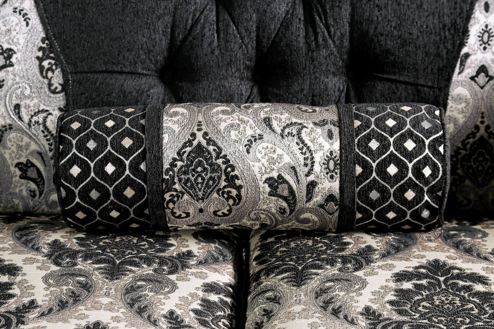 Ronja Black Loveseat - Image 8