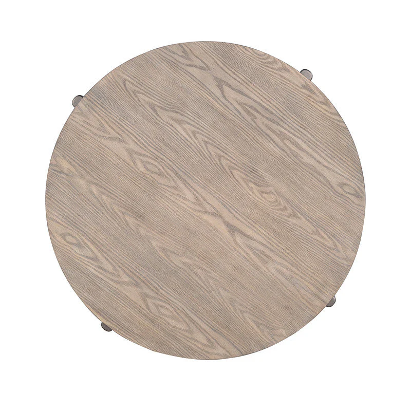 Roros Natural Round Cocktail Table - Image 3