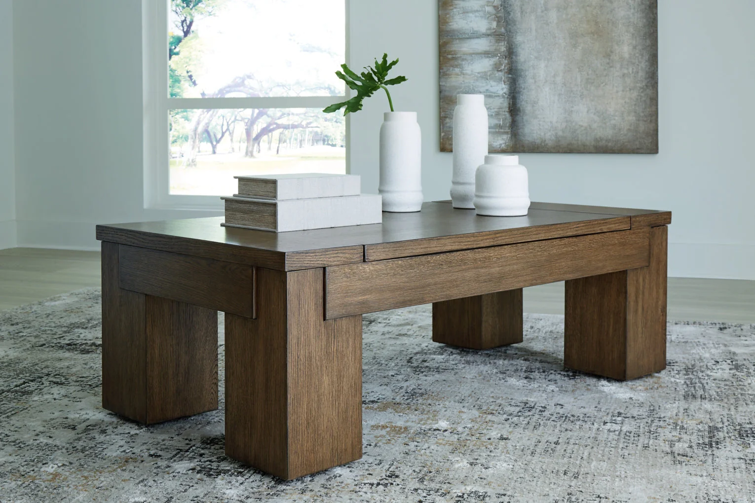Rosswain Lift Top Cocktail Table - Image 2