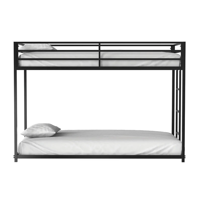 Rothwell Matte Black Twin/Twin Metal Bunk Bed - Image 5