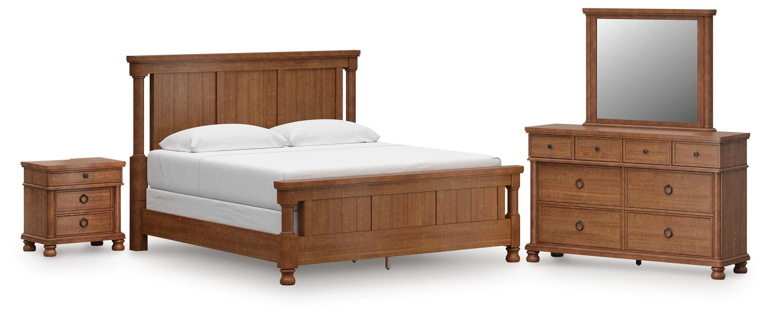 Rowlenstown Poster Bed Bedroom Set - Image 2